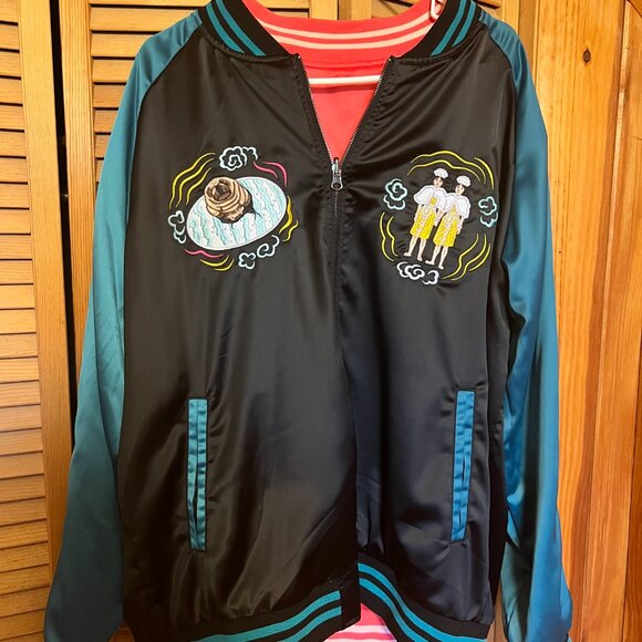 Middle of Beyond Reversible Godzilla/Mothra Jacket - Picture 4 of 4